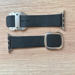 Authentic Leather Apple Branded Apple Watch Band